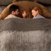 Bearhug Electric Blanket Queen Size 84" x 90", Dual Controllers Heated Blanket, Velvet & Sherpa, 10-Heating Level & 1-12H Auto Off, Taupe, Over-Heat Protect, ETL, Machine Washable view 1