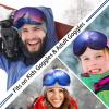Civaner 6 Pcs Ski Goggle Cover, Microfiber Protective Sleeve,Night Sky view 4