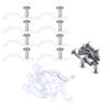 Beaupretty Strip Light Mounting Brackets Fixing Clips for 10mm Led Strip Light Bar Mounting Bracket Ultra Thin Design Waterproof Heat Resistant SMD 2835/5050 Led Clip view 1