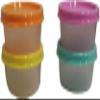 Tupperware small round wonder Snack Containers 65ml set of 4-65 ml Plastic Utility Container (Pack of 4, Multicolor) view 3