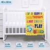 SANBOBO I Don't Need Therapy, I Just Need to Bingo Flannel Fleece Blanket Throw Couch Microfiber Soft Cozy Lightweight Luxury Bed Blanket 120"x90"for Family view 4