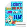 SANBOBO I Don't Need Therapy, I Just Need to Bingo Flannel Fleece Blanket Throw Couch Microfiber Soft Cozy Lightweight Luxury Bed Blanket 120"x90"for Family view 3