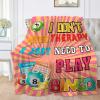SANBOBO I Don't Need Therapy, I Just Need to Bingo Flannel Fleece Blanket Throw Couch Microfiber Soft Cozy Lightweight Luxury Bed Blanket 120"x90"for Family view 1