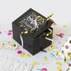 FETTIPOP Gift Box Surprise Exploding Confetti Kit (Black Premium) Happy Birthday, Prank Pop Up 7.2x5.5x4.3 in. view 4