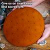 Curawood Crystal Grid Board for Stones - 10" Diameter Flower of Life Sacred Geometry Board - Amplify the Power of Your Crystals - Chakra Grid Plate, Altar Decor - Flor de la Vida view 4