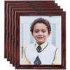 ArtToFrames 10x20 Inch Red Picture Frame, 5 - Pack, This 1.25 inch Custom Wood Poster Frame is Cherry, Comes with Regular Glass (Frame_Pack_5_0066-59504-YCHY-10x20) view 1