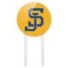 Acrylic San Jose State University Secondary Cake Topper Party Decoration for Wedding Anniversary Birthday Graduation view 1