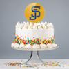 Acrylic San Jose State University Secondary Cake Topper Party Decoration for Wedding Anniversary Birthday Graduation view 4