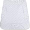 Cot Size Mattress Pad Waterproof Quilted,Cotton Top Soft Mattress Pads Protector Cover Quilted Fitted Mattress ProtectorFits Narrow Twin/Camp Bunk/Rvs Bunk/Guest Beds 33" X 75" X 10" view 4