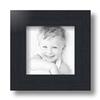 ArtToFrames 5x5 Inch Black Picture Frame, 2 - Pack, This 1.50 inch Custom Wood Poster Frame is Black, Comes with Regular Glass (Frame_Pack_2_0066-80206-YBLK-5x5) view 2