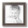 ArtToFrames 9x9 Inch Silver Picture Frame, 2 - Pack, This 1.30 inch Custom Wood Poster Frame is Antique Silver, Comes with Regular Glass (Frame_Pack_2_D6661-9x9) view 2