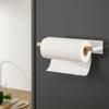 KES Magnetic Paper Towel Holder, White Paper Towel Holder for Refrigerator, Wood & Metal Paper Towel Roll Holder, KPH502MA-WH view 1