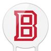 Acrylic Bradley University Secondary Logo Cake Topper Party Decoration for Wedding Anniversary Birthday Graduation view 3