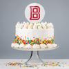 Acrylic Bradley University Secondary Logo Cake Topper Party Decoration for Wedding Anniversary Birthday Graduation view 4