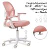 DIOSHOME Kids Desk Chair, Height Adjustable Kids Chair, Ergonomically Designed Kids Study Chair. Suitable for 4~12 Years Old Child, Pink view 4