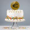 Acrylic Emporia State University Primary Logo Cake Topper Party Decoration for Wedding Anniversary Birthday Graduation view 4