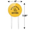 Acrylic Missouri Western State University Griffons Cake Topper Party Decoration for Wedding Anniversary Birthday Graduation view 2