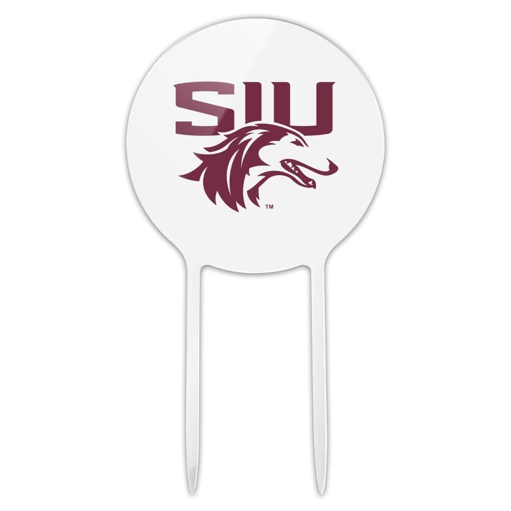 Acrylic SIU Secondary Logo Cake Topper Party Decoration for Wedding Anniversary Birthday Graduation