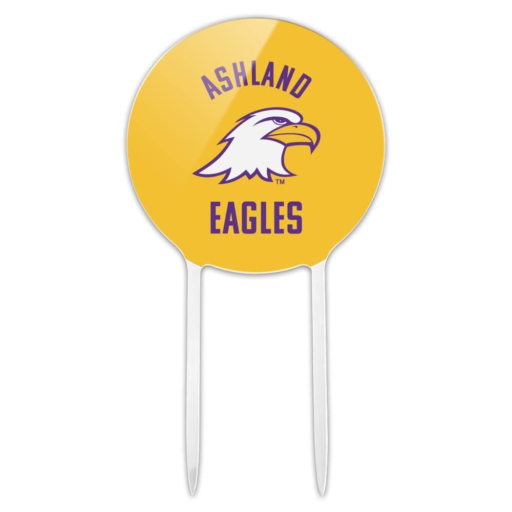 Acrylic Ashland University Eagles Logo Cake Topper Party Decoration for Wedding Anniversary Birthday Graduation