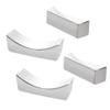 ASDUU 4pcs Stainless Steel Chopstick Rest, Chinese Chopsticks Holder, Spoon Fork Knife Holder for Home Hotel Restaurant, Chopstick Rest view 1