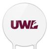 Acrylic University of Wisconsin - La Crosse University Secondary Logo Cake Topper Party Decoration for Wedding Anniversary Birthday Graduation view 3