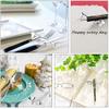 6 Pcs Chopsticks Rest, Dachshund Knife Rest Zinc Alloy Fork Stand Spoon Tableware Rack, Little Dog Chopsticks Holder, Table Dinning Tool, Holder Utensil Cutlery Stand view 4