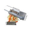 crinkle cutter wavy knife Potato Cutting Wave Knife Wrinkle Knife Cutting Fancy Potato Machine Wave Knife Fruit Vegetable Knife potato crinkle cutter (Color : A) view 2
