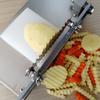 crinkle cutter wavy knife Potato Cutting Wave Knife Wrinkle Knife Cutting Fancy Potato Machine Wave Knife Fruit Vegetable Knife potato crinkle cutter (Color : A) view 4