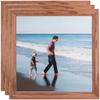 ArtToFrames 8x20 Inch Brown Picture Frame, 3 - Pack, This 1.25 inch Custom Wood Poster Frame is Honey, Comes with Regular Glass (Frame_Pack_3_0066-59504-YHNY-8x20) view 1