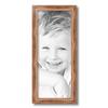 ArtToFrames 8x20 Inch Brown Picture Frame, 3 - Pack, This 1.25 inch Custom Wood Poster Frame is Honey, Comes with Regular Glass (Frame_Pack_3_0066-59504-YHNY-8x20) view 2