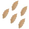 ASDUU Chopsticks Rest,10pcs Wooden Chopsticks Rests, Leaf Shape Fork and Knife Holder Spoon Stand Dinner Table Decor (Picture 1) view 3