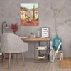 Jaxson Rea "Secret Garden: Bath Fountain Gallery Wrapped Canvas by Tre Sorelle Studios, 24" x 30" view 3
