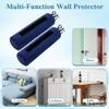 Headboard Bumper Stoppers for Wall Protector from Furniture Bumpers Headboards Silencer Bed Frame Stopper Cushions for Wall Backboard Spacer Couch Padding Noise Stopper for Chair (Pack of 2) view 2