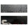 yhfshop New US Laptop Keyboard for HP EliteBook 850 G5 Silver Frame Without Backlit view 1