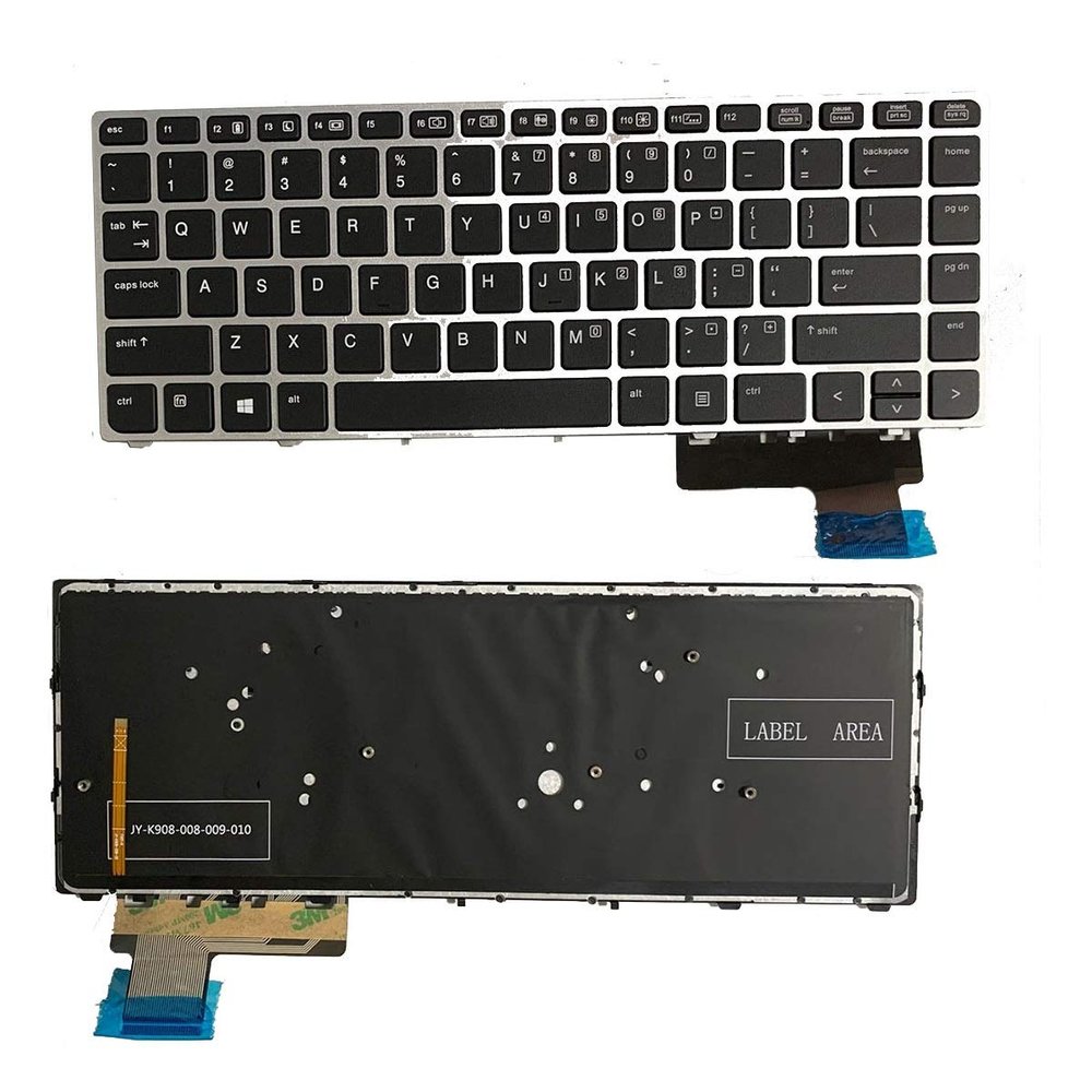 yhfshop New 702843-001 for HP EliteBook Folio 9470M Keyboard US Backlit Backlight OEM