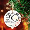 Personalized We Still Do Ornament, Custom Valentine's Day Ornament, Romantic Mr. & Mrs. Gift Keepsake, Anniversary Souvenir Presents for Parents, Ceramic Round Christmas Ornament, Made in USA view 4