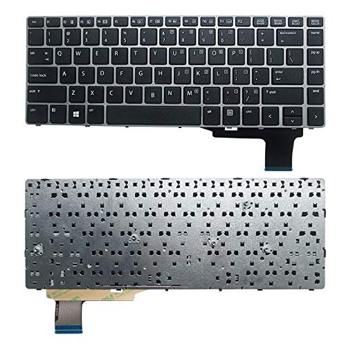 yhfshop US Keyboard for HP EliteBook Folio 9470M 9470 9480 9480M No Backlight