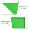 4Pcs Triangle Foosball Table Corner Parts Durable Plastic Football Table Corner Protector Guard Foosball Machine Accessories Fit for Most s Green view 3