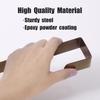 GameXcel 2 Pcs 15" Wreath Hanger for Front Door - Large Wreath Metal Hook for Christmas Wreath Over The Door Hanger - Bronze view 2