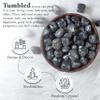 ZAICUS 1lb Larvikite Tumbled Stones | Polished Crystals Healing | Natural Stones | Feng Shui | Chakra Balancing | Good Luck | Reiki Gift | Home Decor | Size 20-25 mm view 2