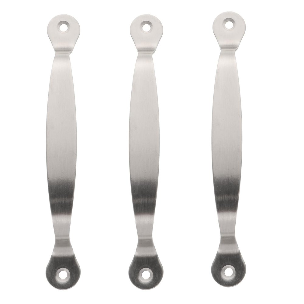 Angoily Cutting Board Handle 3PCS Stainless Steel Tray Handles for Wooden Kitchen Cabinet Knob Cabinet Pulls Pulls