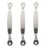 Angoily Cutting Board Handle 3PCS Stainless Steel Tray Handles for Wooden Kitchen Cabinet Knob Cabinet Pulls Pulls view 1