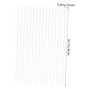 Clear Chocolate Holder Stick, 100pcs Plastic Chocolate Candy Truffle Wrappers Holders Stick Flower Packaging Support Rack for Valentines Day Wedding Birthday Party Decorations view 2