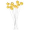Clear Chocolate Holder Stick, 100pcs Plastic Chocolate Candy Truffle Wrappers Holders Stick Flower Packaging Support Rack for Valentines Day Wedding Birthday Party Decorations view 3