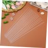 Clear Chocolate Holder Stick, 100pcs Plastic Chocolate Candy Truffle Wrappers Holders Stick Flower Packaging Support Rack for Valentines Day Wedding Birthday Party Decorations view 4