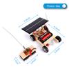 Wooden Solar Car Model Kit to Build for Youth Age School Educational Science Experience Kit | Wireless Remote Control Electric Motor Building Toy | Hybrid Powered view 2