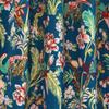 2 Piece Floral Curtain 52" W x 95" L Blue Navy Green Darkening Flowers Panel Pair Farmhouse French Country Modern Contemporary Traditional Transitional | All Seasons Classical Style Vibrant Pretty view 3