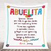 Personalized Blanket Abuelita, Abuelita Blanket, Blanket Custom Grandkids Names Custom Fleece Sherpa Blanket, Multicolor, 30x40, 50 x 60, 60x80, Blanket Gift view 2