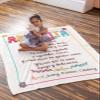Personalized Blanket Abuelita, Abuelita Blanket, Blanket Custom Grandkids Names Custom Fleece Sherpa Blanket, Multicolor, 30x40, 50 x 60, 60x80, Blanket Gift view 3