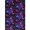 Joy Carpets Fluorescent Space Explorer 6' x 6' Area Rug view 1